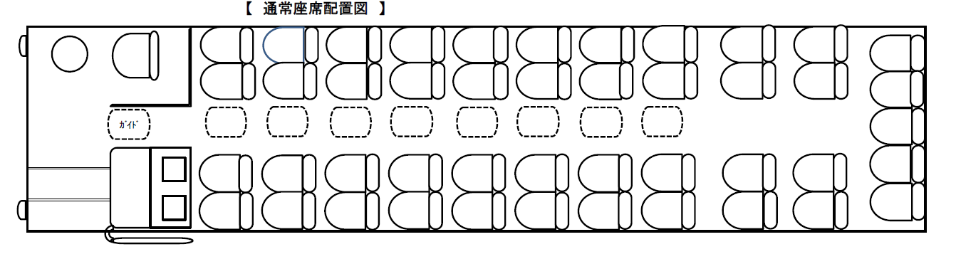 座席表(通常)